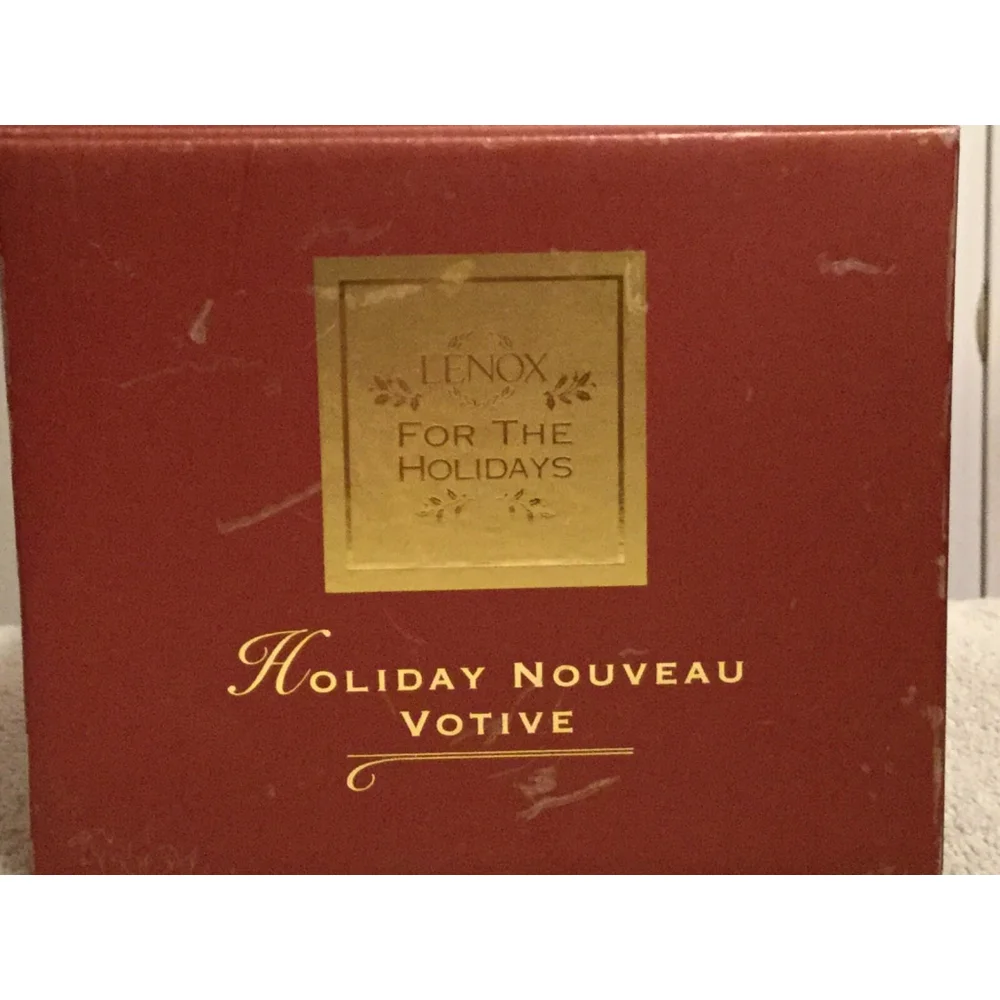 Lenox Holiday Nouveau Votive - Picture 4 of 4
